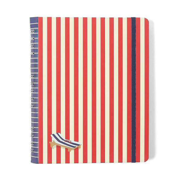 Caderno Ccero Organizador Praia Pautado & Pontado 17x24 Sol