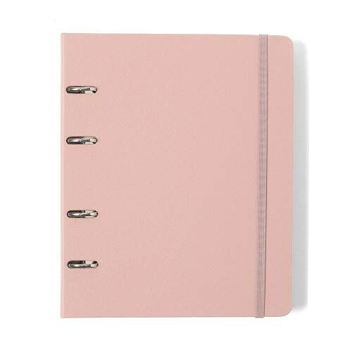 Caderno Argolado Ccero Clssica Pautado 17x24 Rosa Orquidea