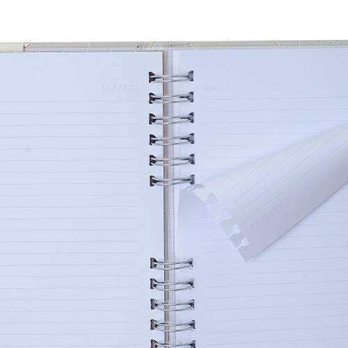 Caderno Ccero Organizador Doce Florada Pautado & Pontado A5 Lata