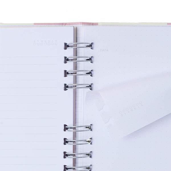 Caderno Ccero Organizador Melissa Pautado & Pontado 17x24 Max Bloomy