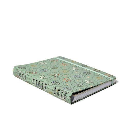 Caderno Ccero Organizador Jardim Pautado & Pontado 17x24 Verde