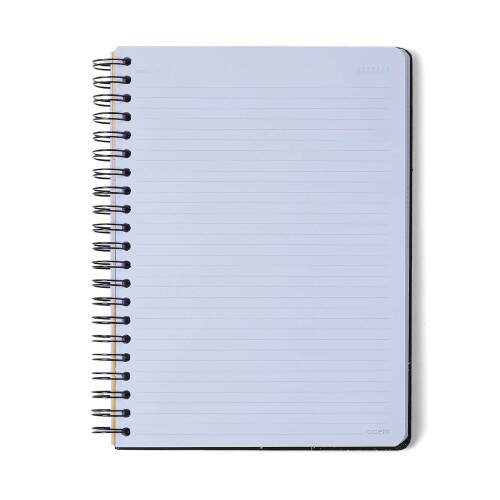 Caderno Ccero Espiral Doce Florada Pautado 20x28 Off White 160 Fls