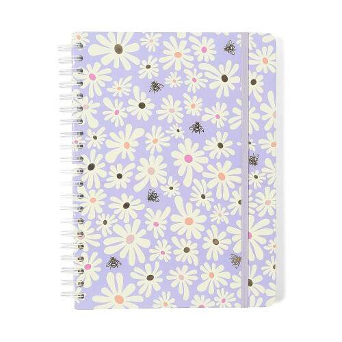 Caderno Ccero Espiral Melissa Pautado 20x28 Mini Bloomy 160 Fls