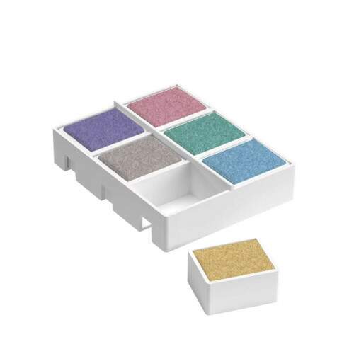 Aquarela Pastilha Artools Matiz Metallic 6 Cores