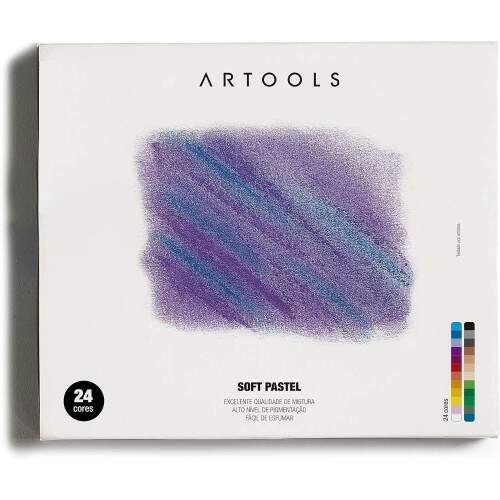 Pastel Seco Artools 24 Cores