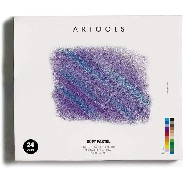 Pastel Seco Artools 24 Cores