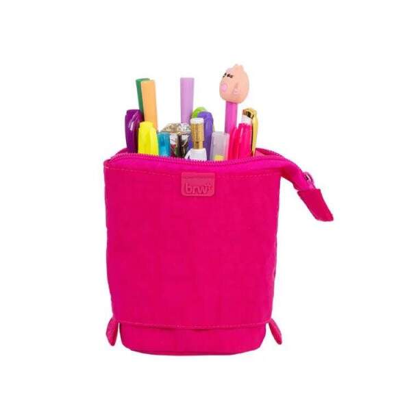 Estojo BRW Retrtil Rosa