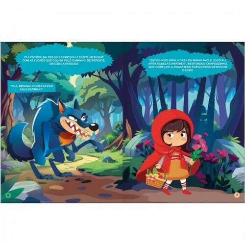 Livro Tilibra Era Uma Vez Chapeuzinho Vermelho