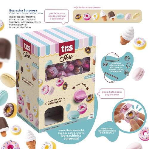 Borracha Tris Holic Doce Surpresa