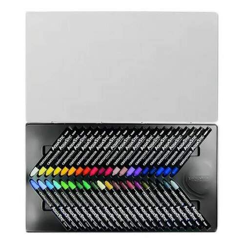 Pastel Oleoso Aquarelvel Cretacolor Aquastic 40 Cores