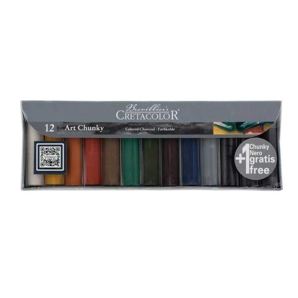 Carvo Aquarelvel Cretacolor Art Chunky c/ 12