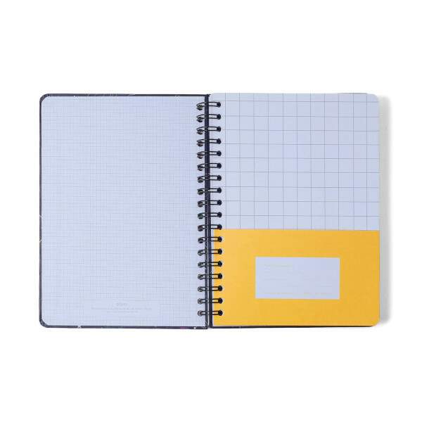 Caderno Ccero Espiral Melissa Pautado 17x24 Max Bloomy 160 Fls