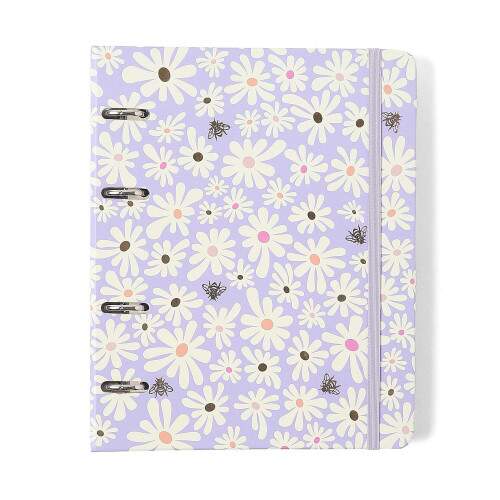 Caderno Argolado Ccero Office Duo Melissa Pautado & Pontado A5 Mini Bloomy