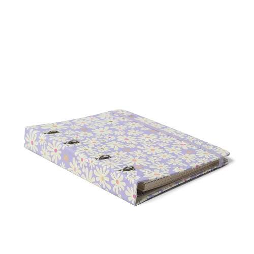 Caderno Argolado Ccero Office Duo Melissa Pautado & Pontado A5 Mini Bloomy