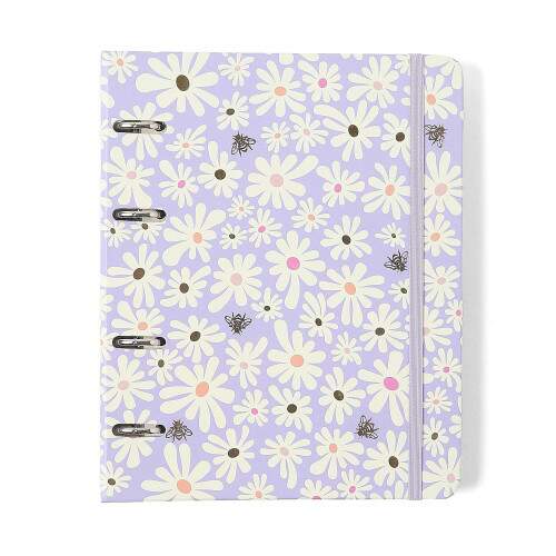 Caderno Argolado Ccero Office Duo Melissa Pautado & Pontado A5 Mini Bloomy