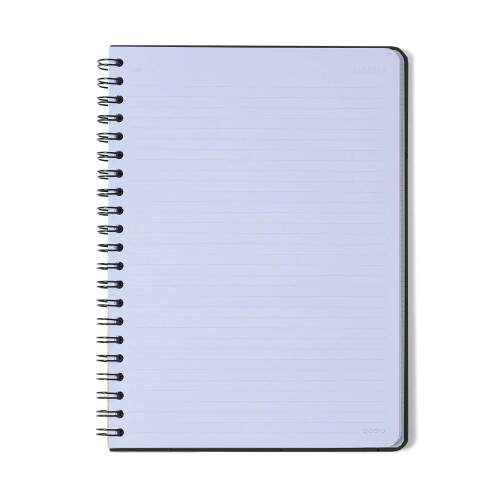 Caderno Ccero Espiral Bossa Nova Pautado 20x28 Boemia Azul 80 Fls