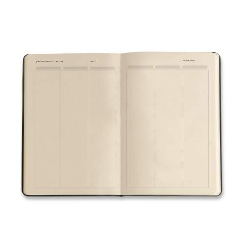 Planner Permanente Caderneta Doce Florada 14x21 Garrafa