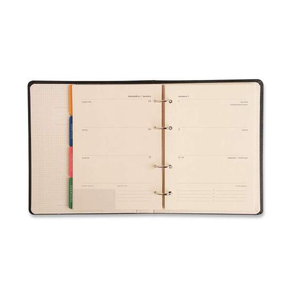 Agenda Planner Argolado 2026 Doce Florada Semanal Notas A5 Lata