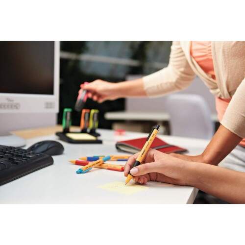 Caneta Stabilo Pointball 0.5mm Preto 6030/46