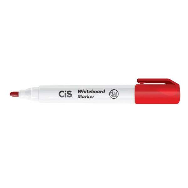 Marcador Cis Quadro Branco Vermelho