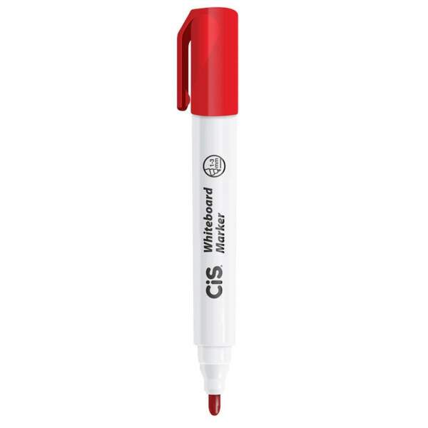 Marcador Cis Quadro Branco Vermelho