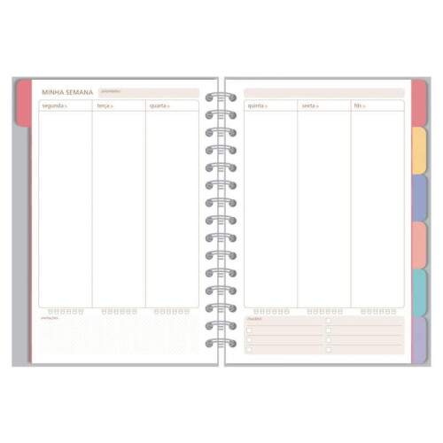 Agenda Fina Ideia 2026 M Borboletas No Jardim