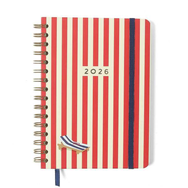 Agenda Planner Wire-o 2026 Praia Semanal Anotaes A5 Sol