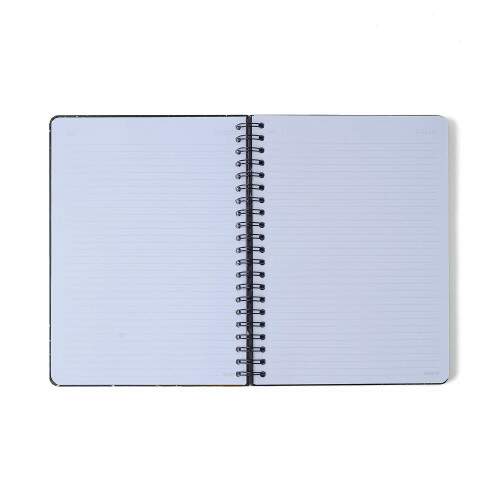 Caderno Ccero Espiral Bossa Nova Pautado 20x28 Boemia Caramelo 160 Fls