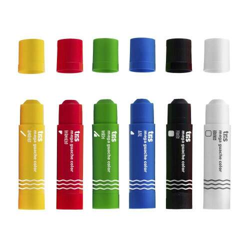 Guache Basto Tris 6 Cores