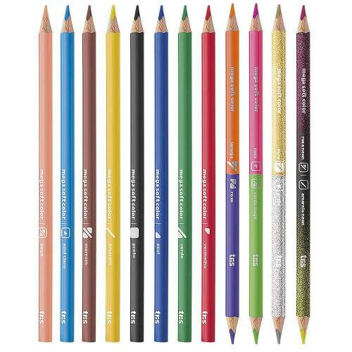 Lpis de Cor Tris Mega 16 Cores