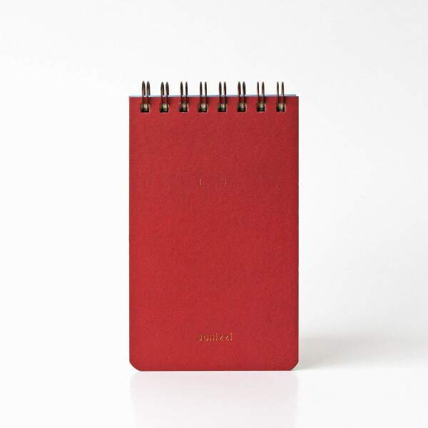 Caderno Schizzi Books Reporter Pocket Bordeaux 11x18cm Sem Pauta
