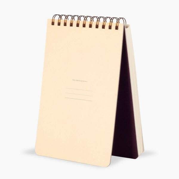 Caderno Schizzi Books Reporter Pocket Bordeaux 11x18cm Sem Pauta