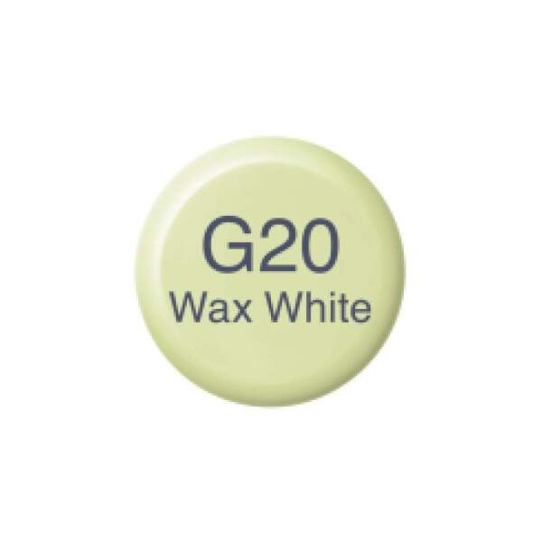 Refil Tinta Marcador Copic Ink 12 ml Wax White G20