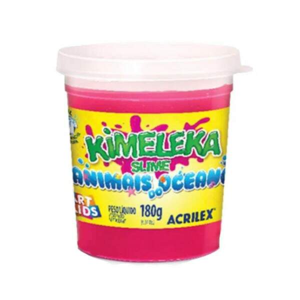 Kimeleka Acrilex Slime Animais do Oceano