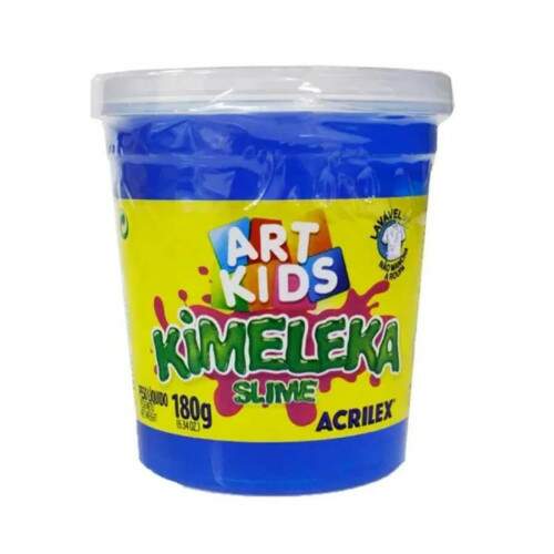 Kimeleka Acrilex Slime Art Kids Azul