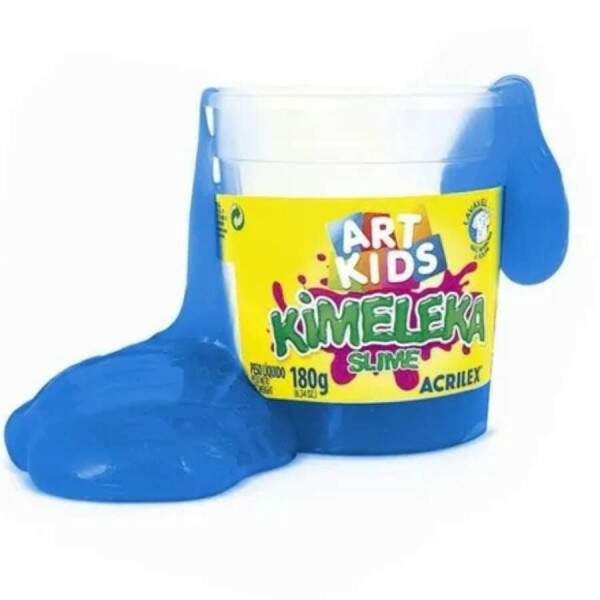Kimeleka Acrilex Slime Art Kids Azul