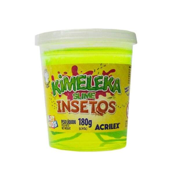 Kimeleka Acrilex Slime Insetos
