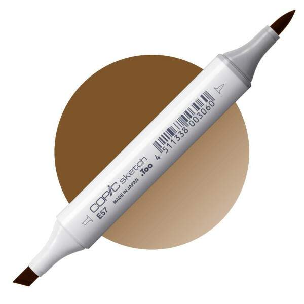 Marcador Copic Sketch Light Walnut E57