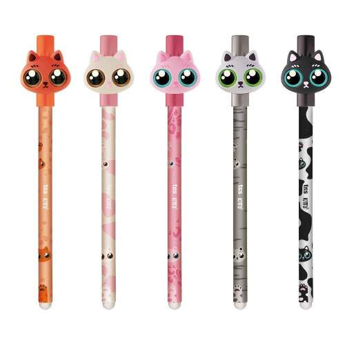 Caneta Gel Apagvel Tris Kitty
