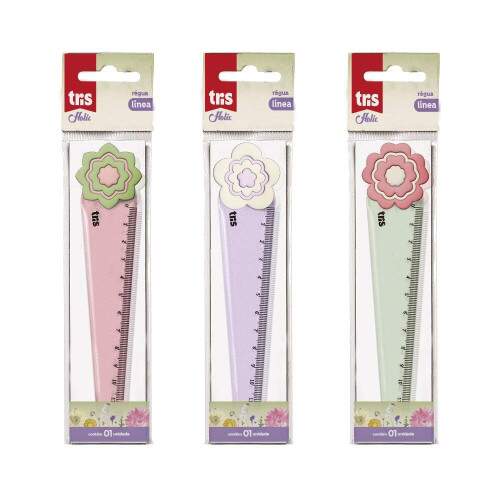 Rgua Tris Linea 12 cm