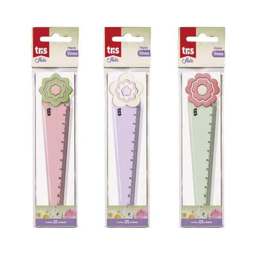Rgua Tris Linea 12 cm