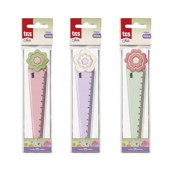 Rgua Tris Linea 12 cm