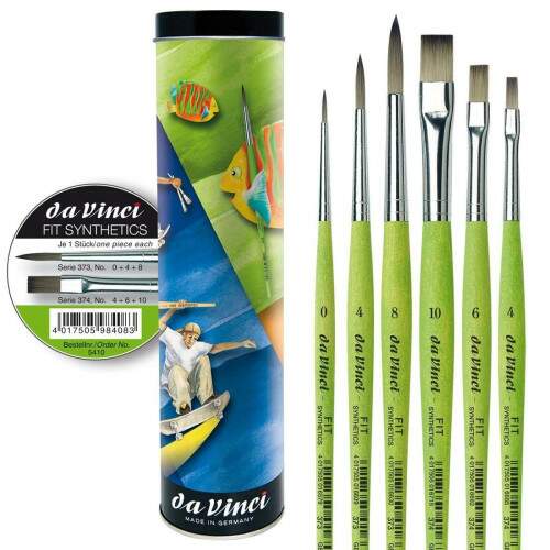 Kit Pincel Da Vinci Fit Synthetics 6 pcs 5410