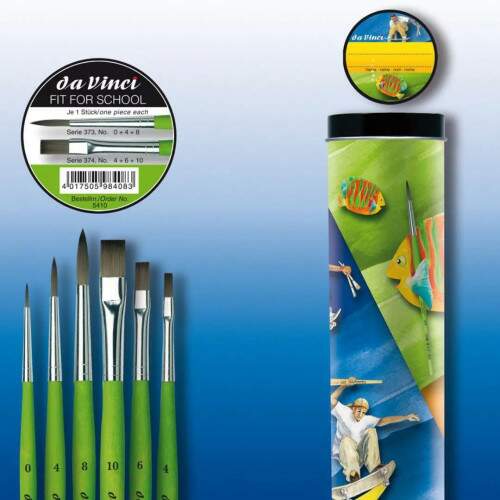 Kit Pincel Da Vinci Fit Synthetics 6 pcs 5410