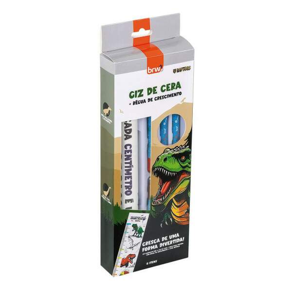 Giz Retrtil + Rgua de Crescimento Raptors