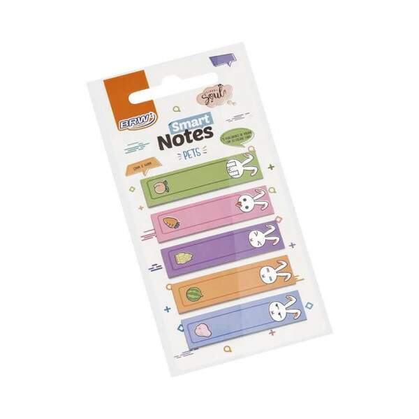 Marcador De Pginas BRW 12 X 44mm Pets Coelho