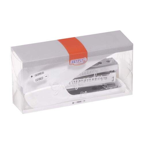 Grampeador BRW Power Saver 25 Folhas Branco