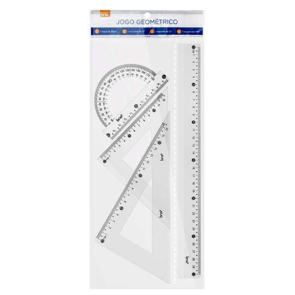 Kit Geomtrico BRW 1 Grau Transparente