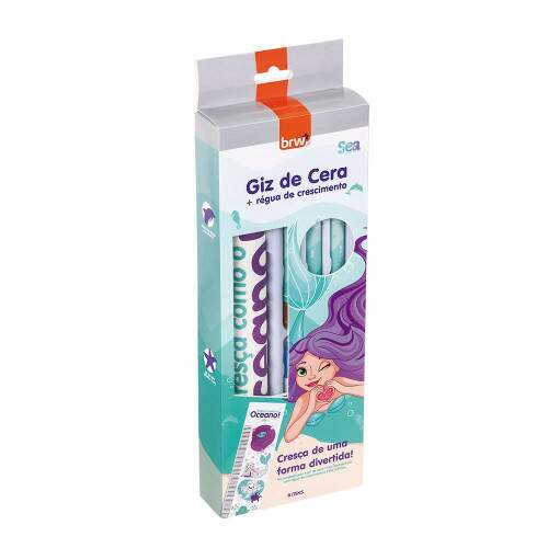 Giz Retrtil + Rgua de Crescimento BRW Sea