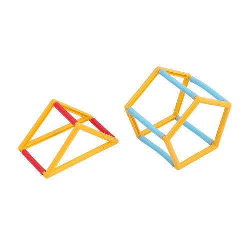 Brinquedo BRW Pl�stico Constru��o Geom�trica